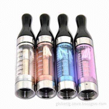 Huge Capacity Durable Tank Replaceable Coil T2 Crystal Atomizer, Weighs 19g